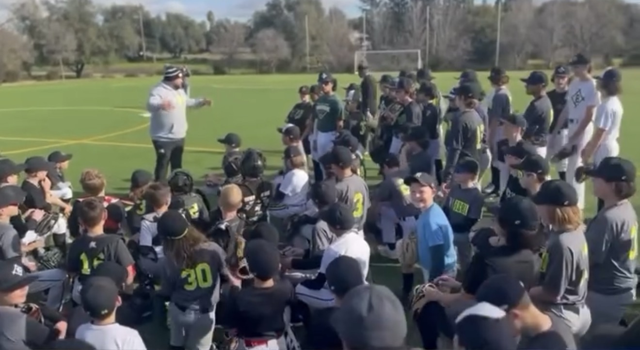 Infield and outfield training at Better Baseball Training